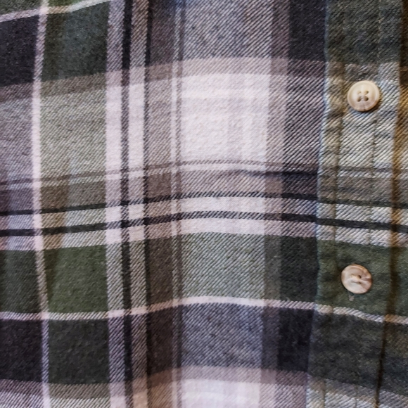 🌱 American Eagle Plaid Button Down - Picture 3 of 6
